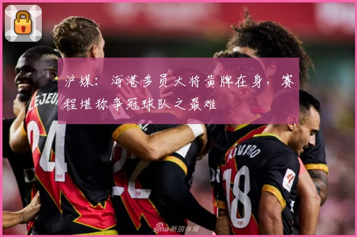 沪媒：海港多员大将黄牌在身，赛程堪称争冠球队之最难